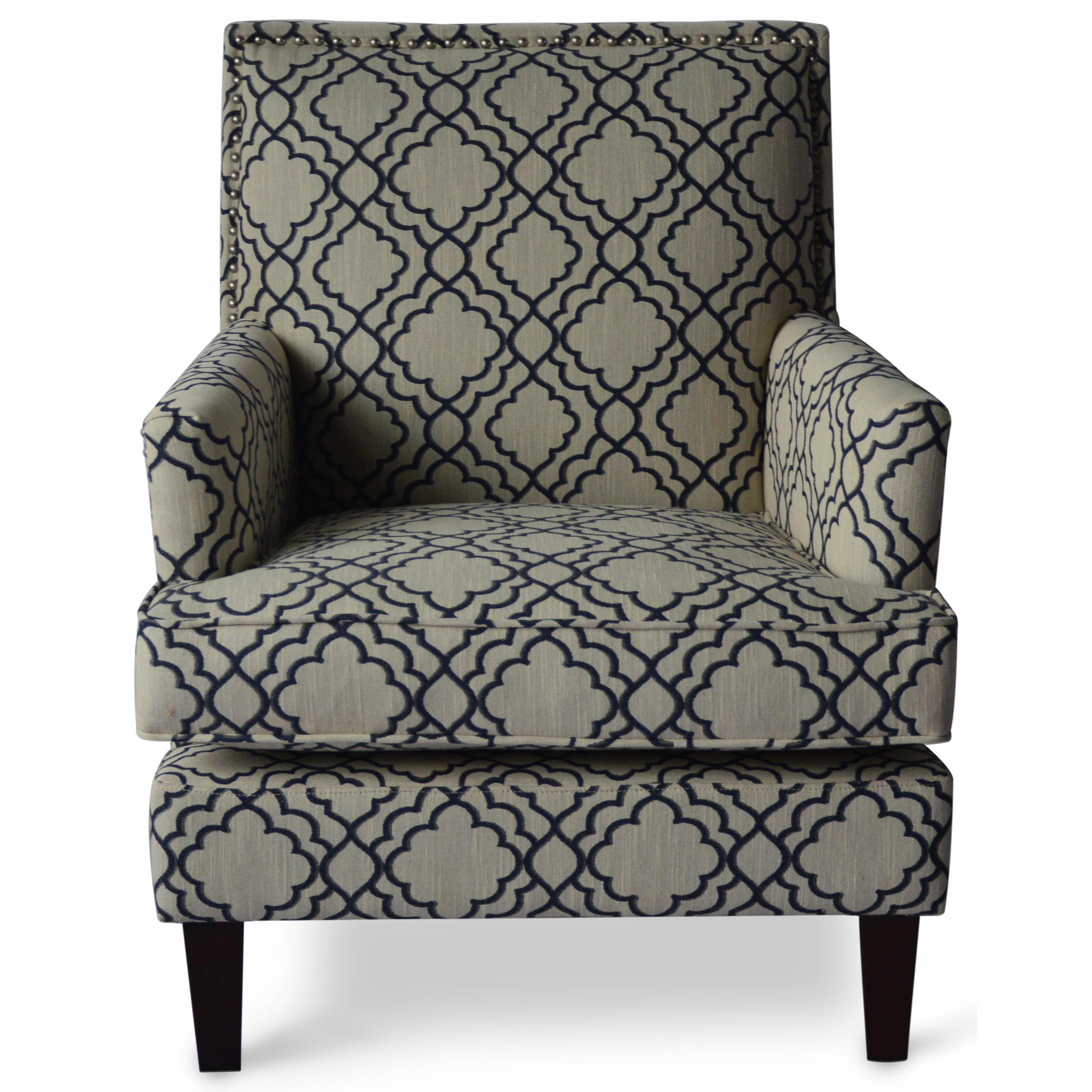 Jofran Accent Chairs Aubrey Ch Midnight Aubrey Accent Chair Dunk