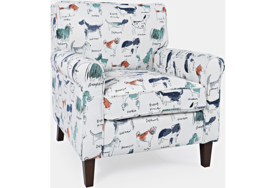 Jofran Easy Living Baxter Accent Chair Lindy S Furniture Company Upholstered Chairs