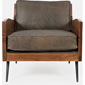 Jofran Karma Karma Ch Bourbon Karma Accent Chair Furniture And Appliancemart Exposed Wood Chairs