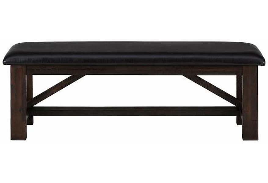 Jofran Kona Grove 705 20kd Upholstered Bench Home Furnishings