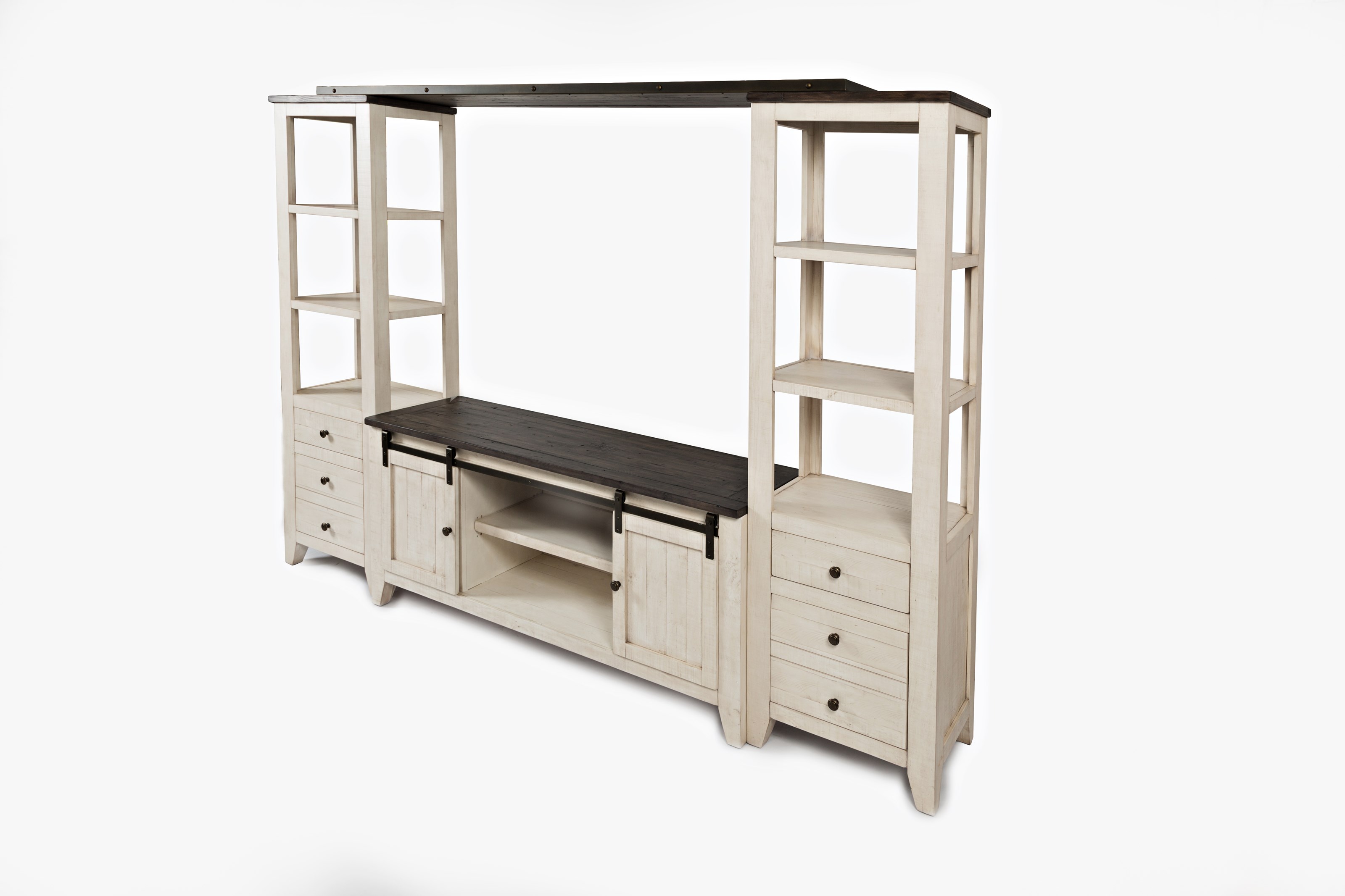 Jofran Madison County 1706 602282kt Media Wall Dunk Bright