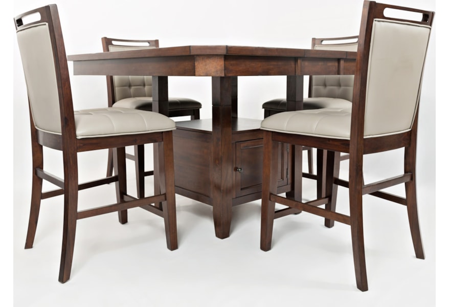 Jofran Manchester 1672 54tbkt High Low Table With Storage Base