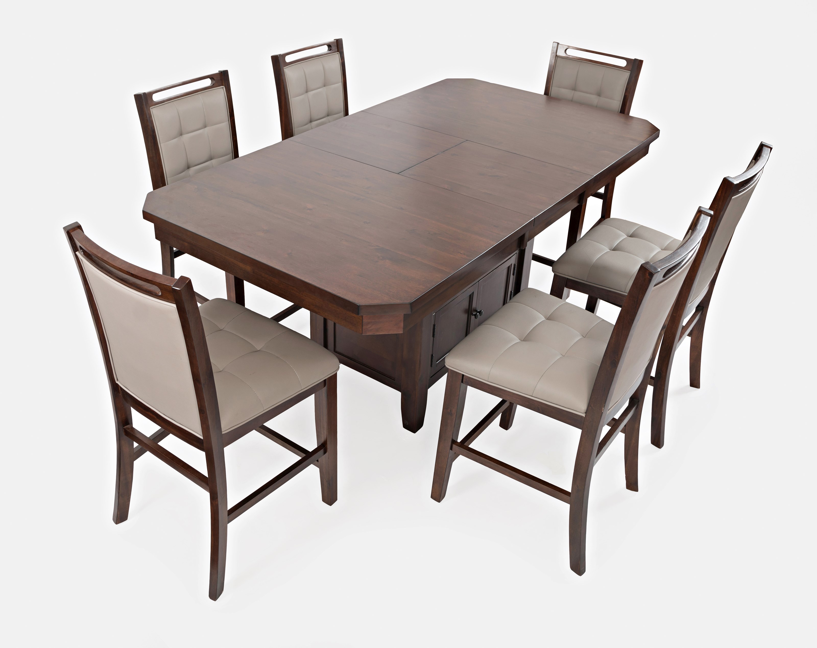 Jofran Manchester 1672 78t B High Low Rectangle Dining Table