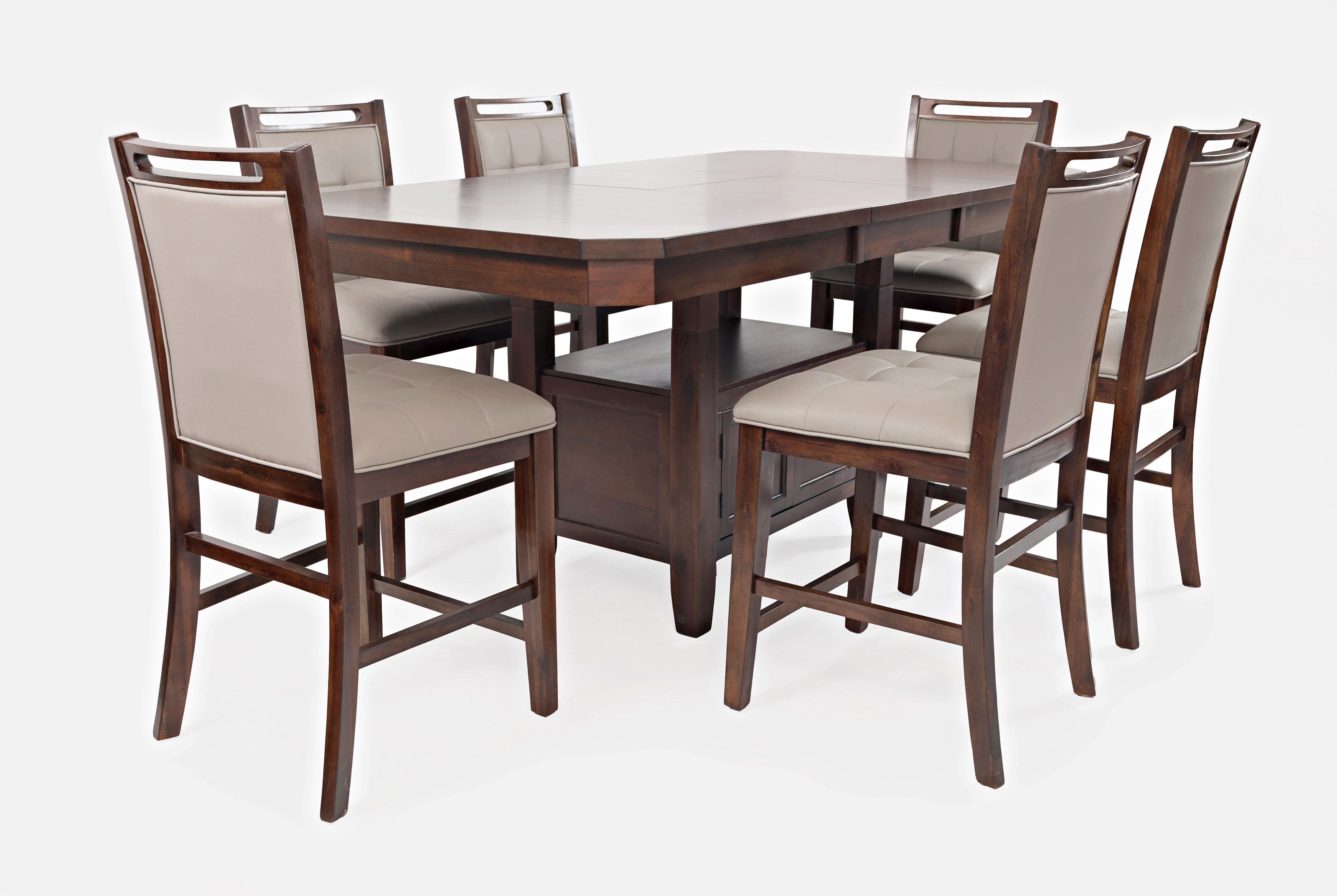 Jofran Manchester 1672 78t B High Low Rectangle Dining Table