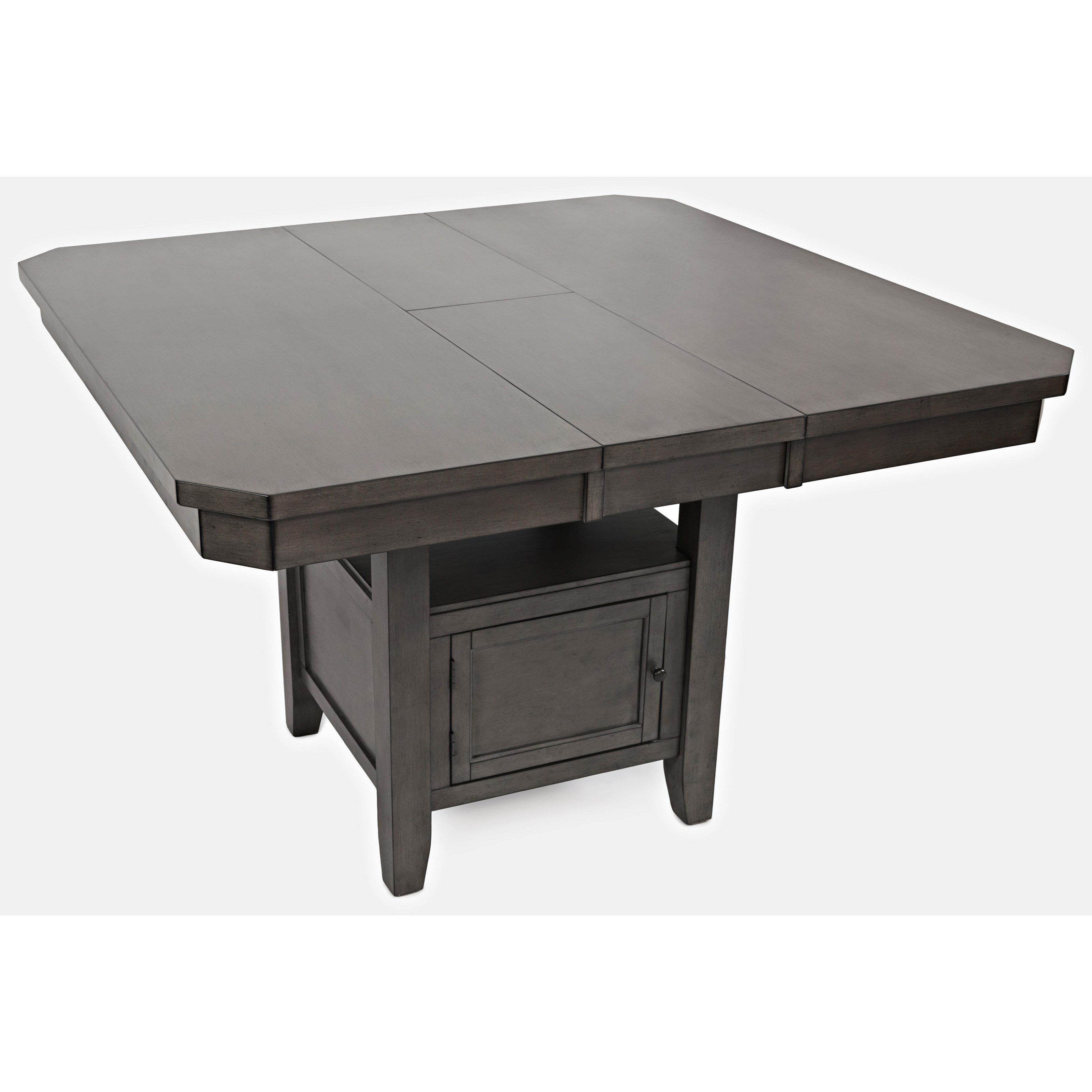 Jofran Manchester 1872 54 High Low Square Dining Table Dunk Bright Furniture Pub Tables