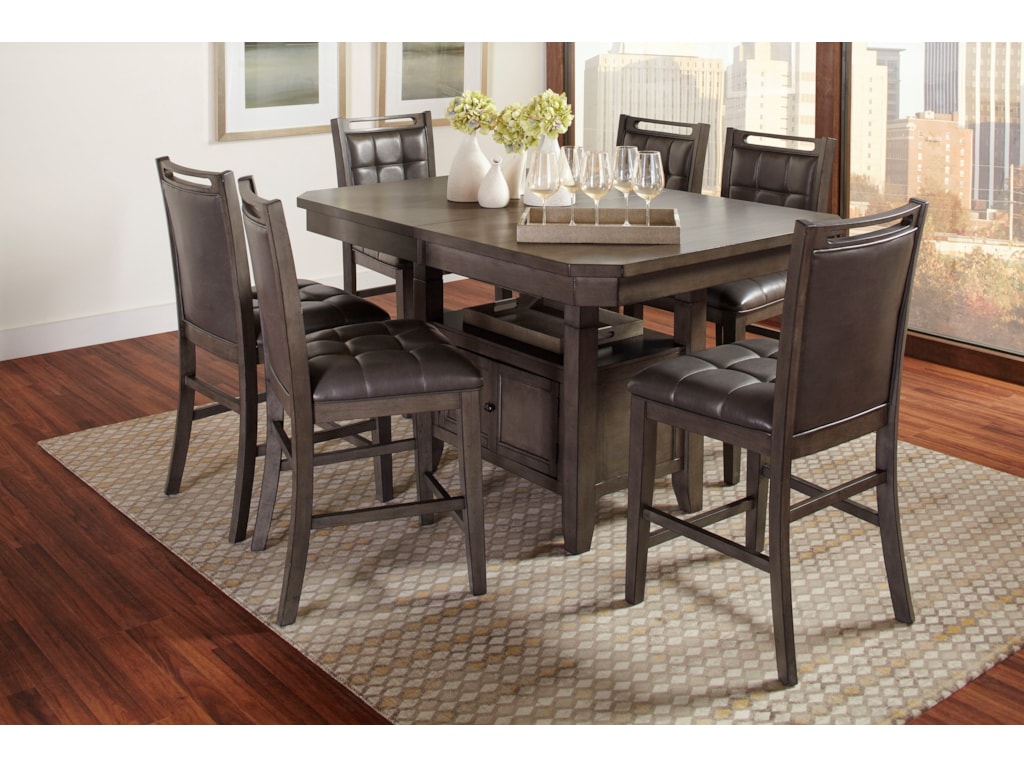 Manchester 7 Piece Counter Table And Chair Set Manchester 7 Piece Counter Table And Chair Set