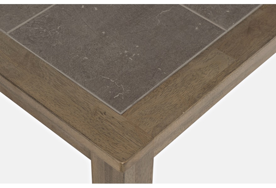 Jofran Prescott Park 1936 42 Extension Tile Top Dining Table