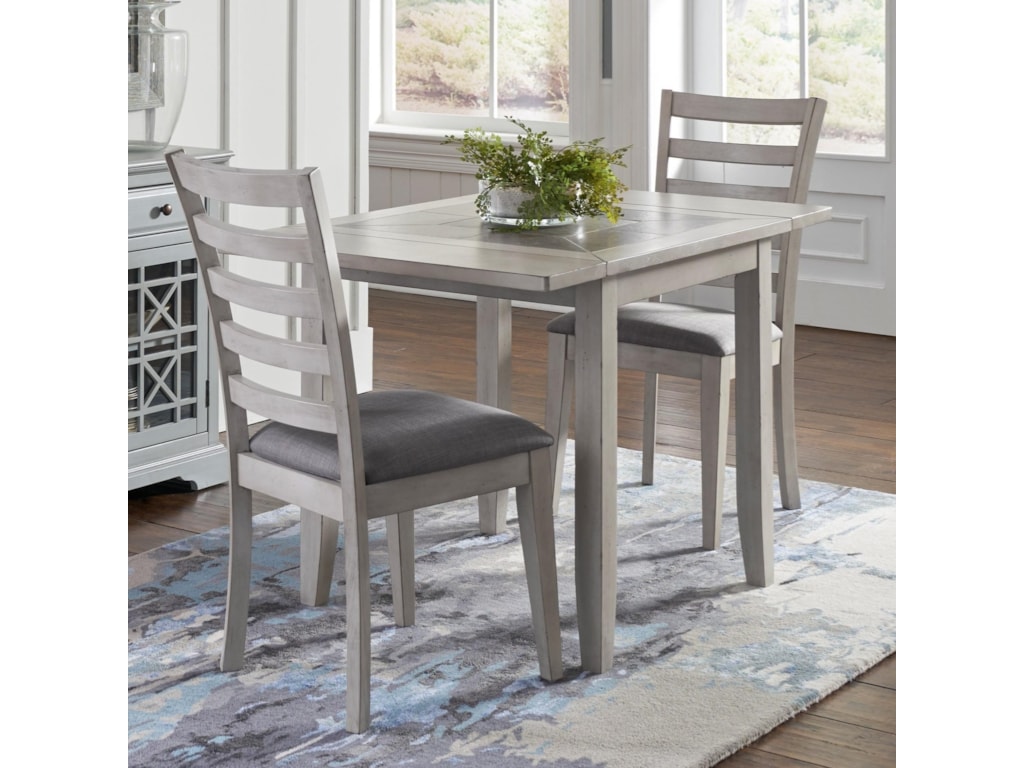 Sarasota Springs Drop Leaf Table And 2 Chair Set By Jofran At Johnny Janosik