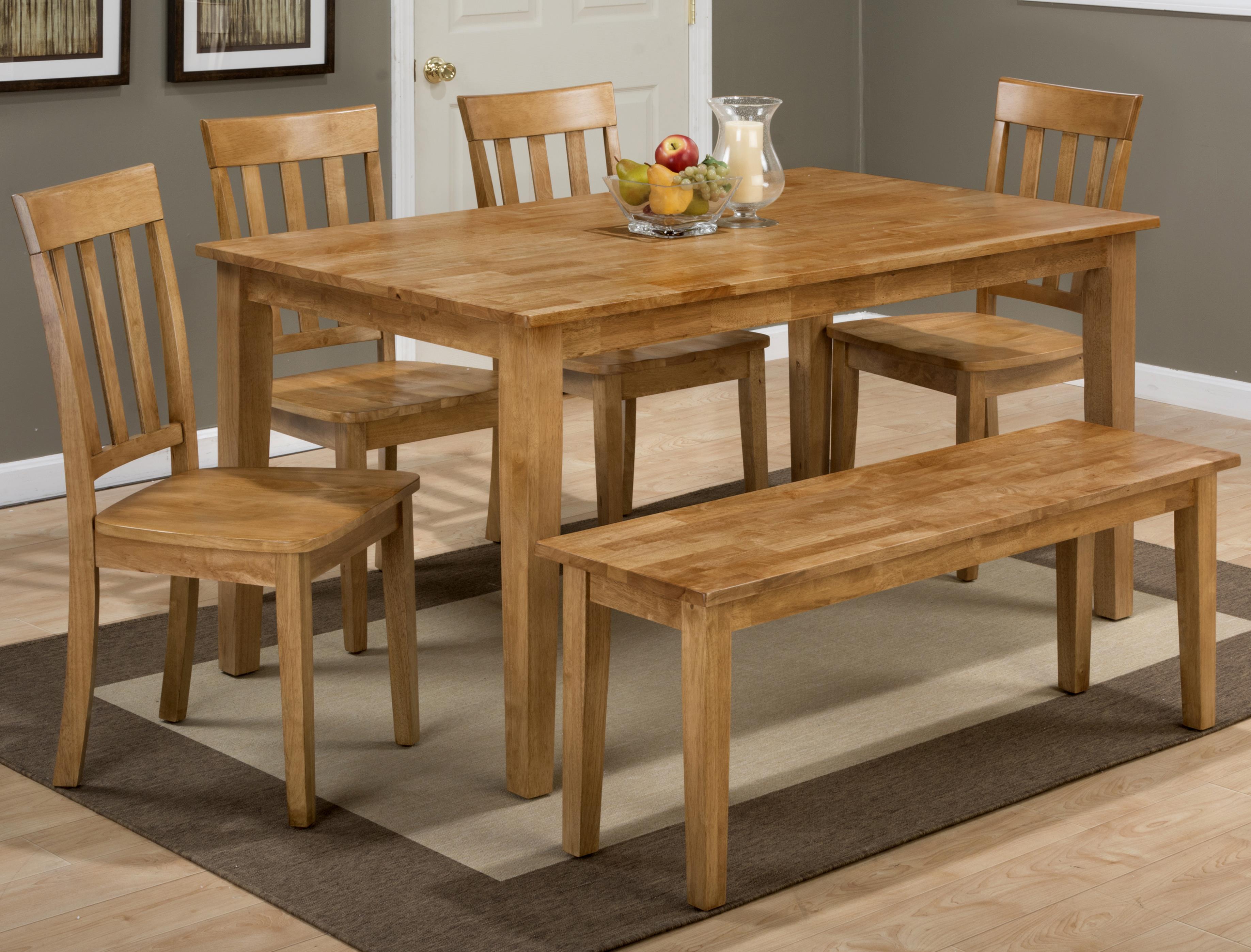 Jofran Simplicity Wooden Dining Room Table Bench Rooms For Less