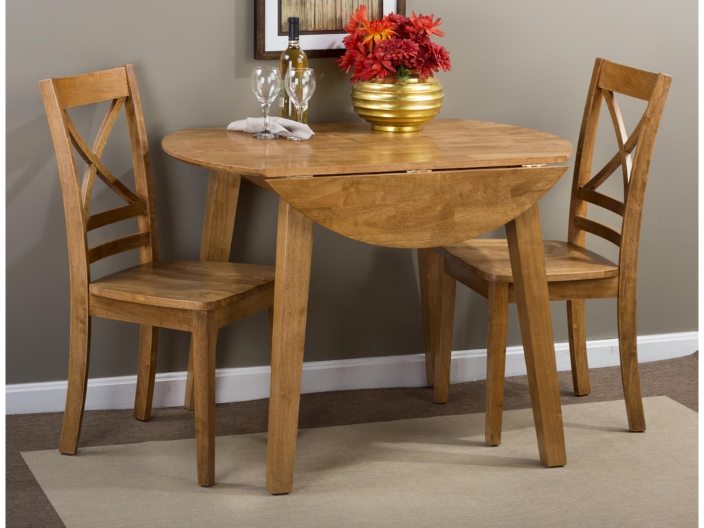Jofran Simplicity Round Table And 2 Chair Set With X Back Chairs Reeds Furniture Dining 3 Piece Sets Jofran Simplicity Round Table And 2 Chair Set With X Back Chairs Reeds Furniture Dining 3 Piece Sets
