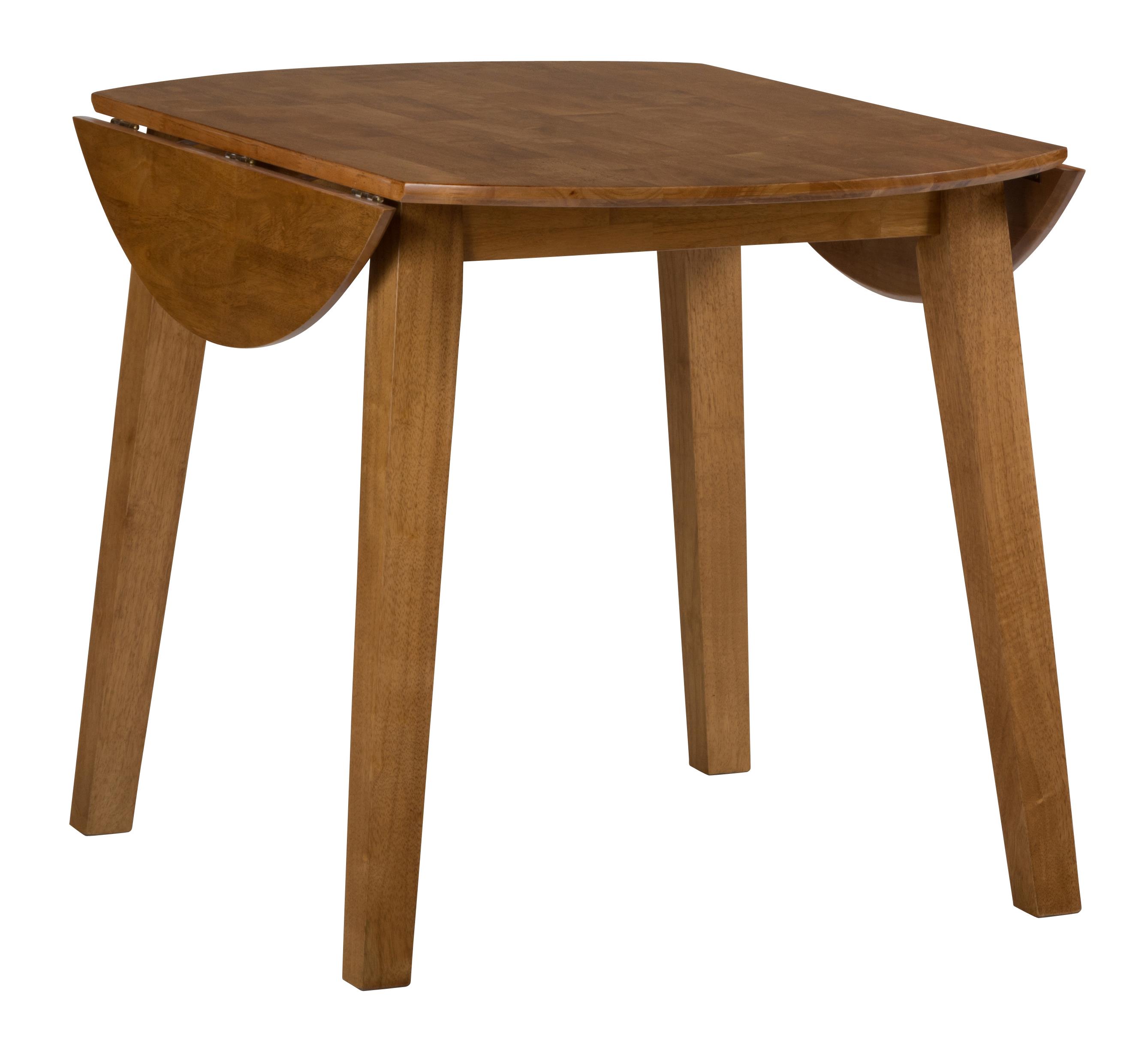 Jofran Simplicity Round Drop Leaf Table That Seats 4 For Dining