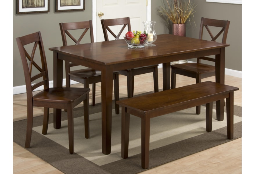 Jofran Simplicity X Back Dining Room And Kitchen Side Chair