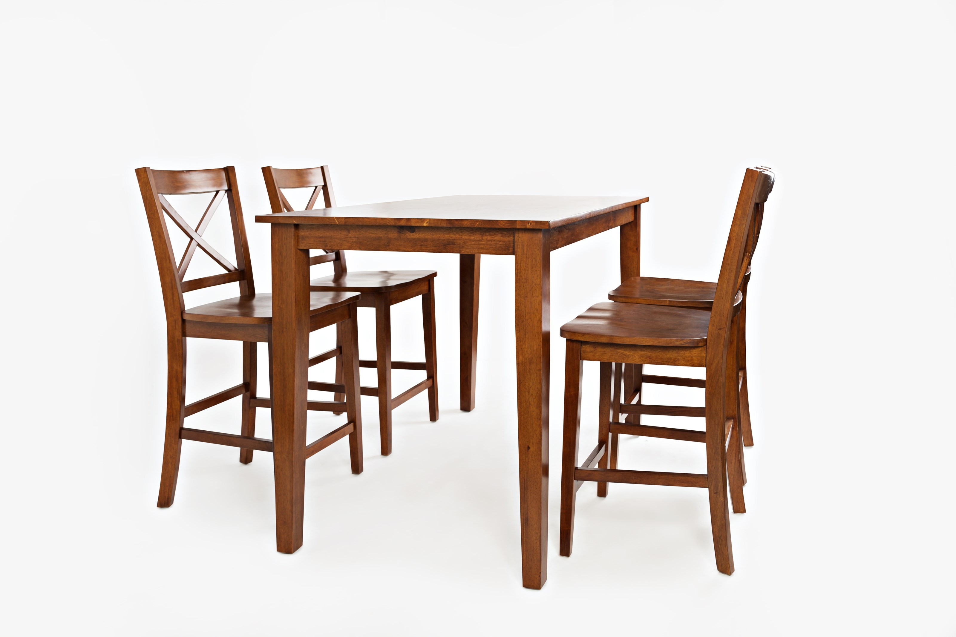 Jofran Simplicity X Back Stool Counter Height Red Knot Bar Stools