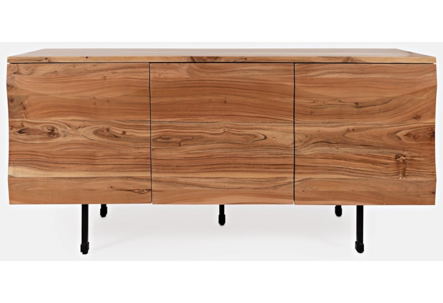 Jofran The Wave 1995 72 3 Door Accent Cabinet Furniture And Appliancemart Accent Chests