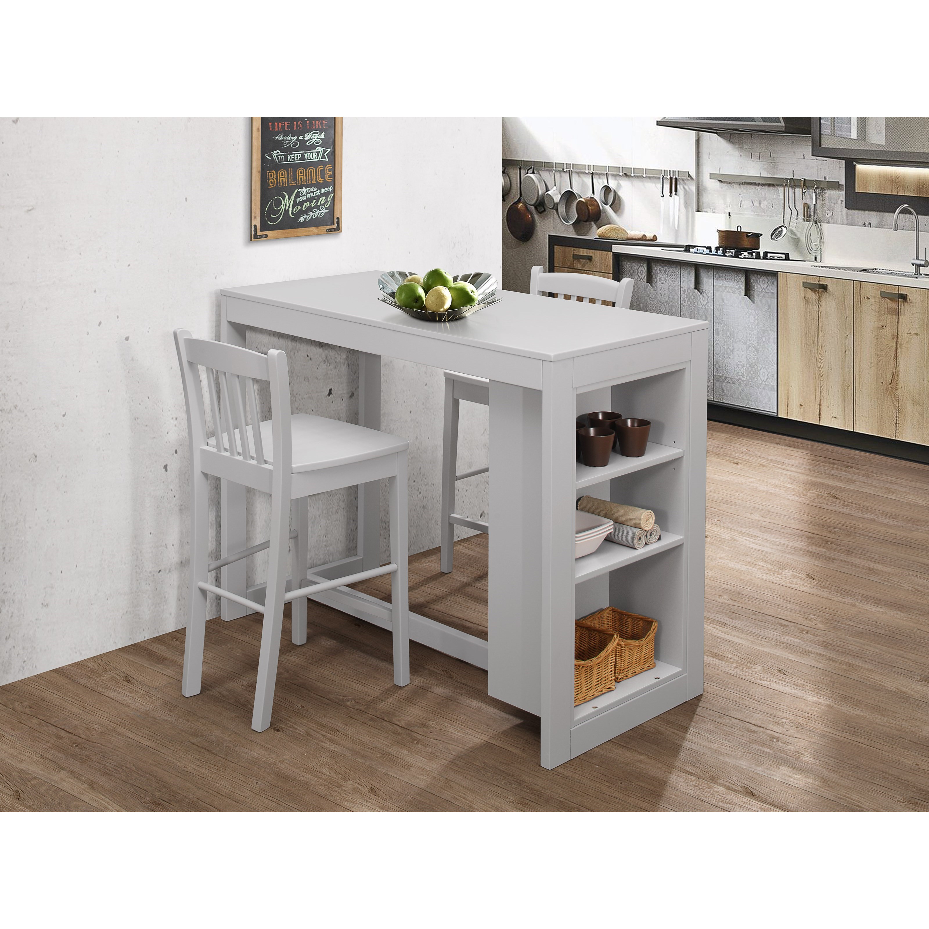Jofran Tribeca Counter Height Table With 2 Chairs Westrich