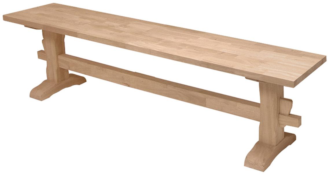 John Thomas Select Dining 72 Trestle Bench Furniture Barn