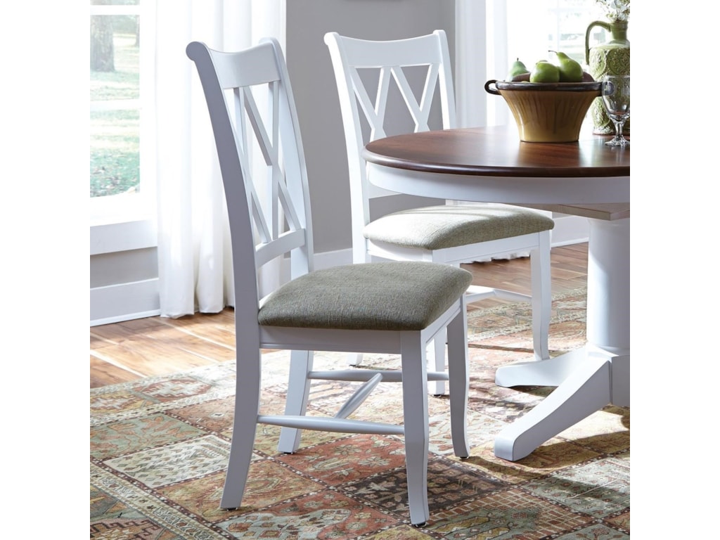 Select Dining Double X Back Chair By John Thomas At Baer S Furniture