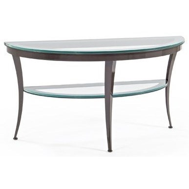 Johnston Casuals Spectrum Console Table With Glass Shelf Sprintz