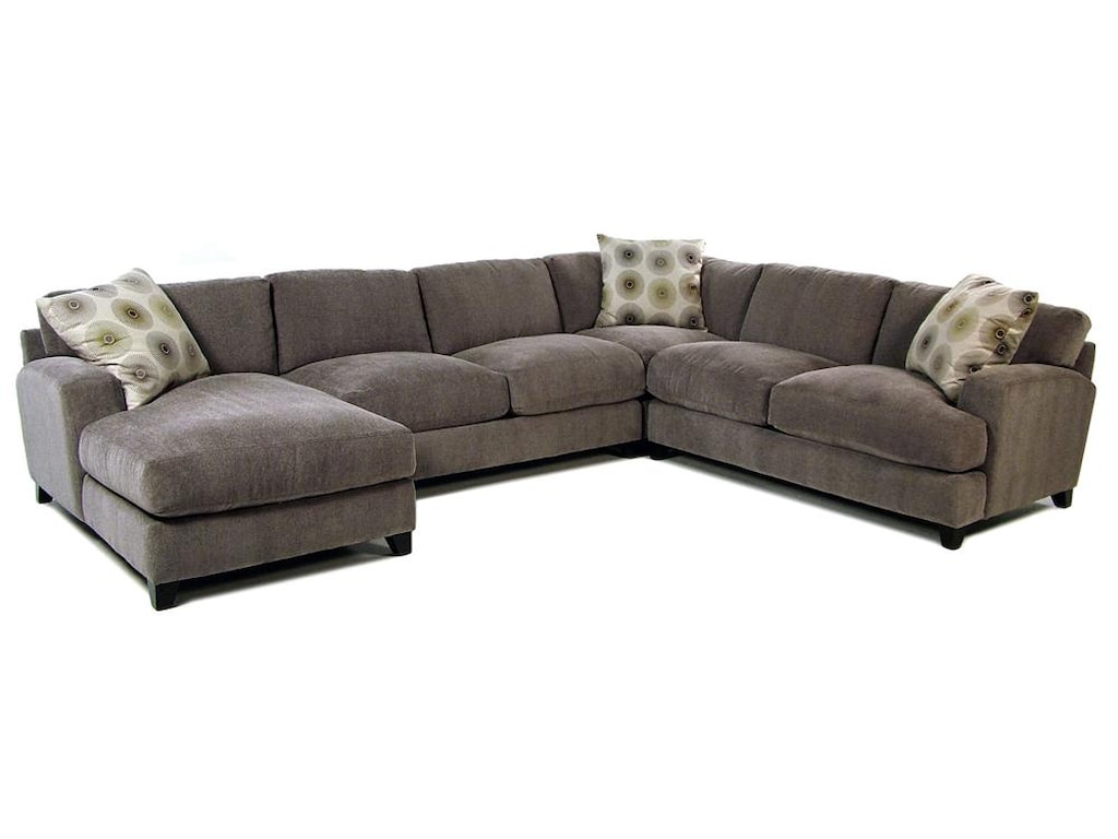 Gulliver Casual Contemporary Chaise Sectional Rotmans Sofa Jonathan Louis Gullivercasual Contemporary Chaise Sectional