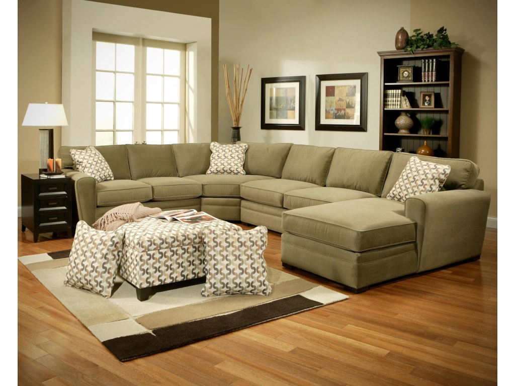 Jonathan Louis Choices Artemis 4 Piece Sectional With Upholstered Jonathan Louis Choices Artemis4 Piece Sectional