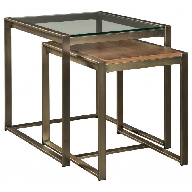 Jonathan Louis Elgin 02644 Contemporary Nesting End Tables With