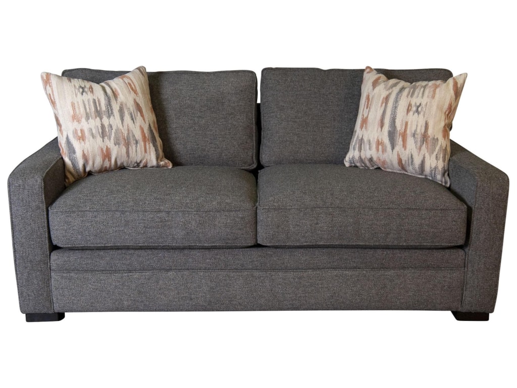 Ed Condo Sofa With Accent Pillows By Jonathan Louis At Morris Home
