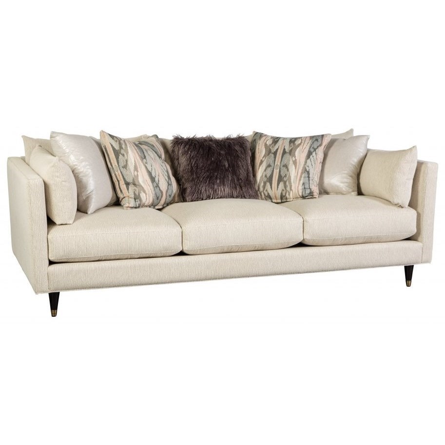 Jonathan Louis Pia Contemporary Sofa With Arm Pillows Fashion Furniture Sofas