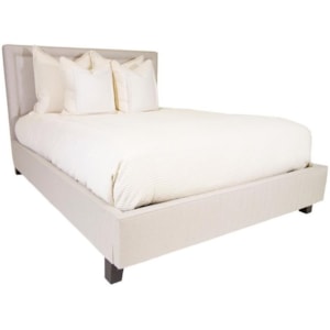 Jonathan Louis Samantha Queen Upholstered Bed With Footboard