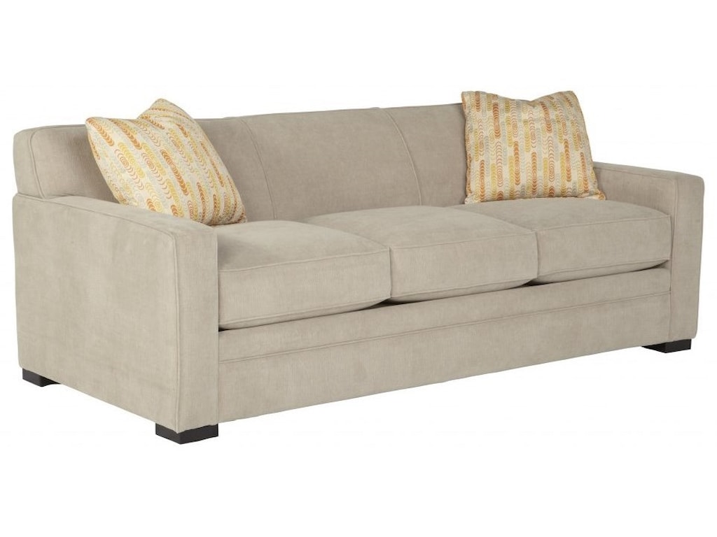 Sleepy Casual Queen Pillow Top Sleeper Sofa With Track Arms By Jonathan Louis At John V Schultz Furniture