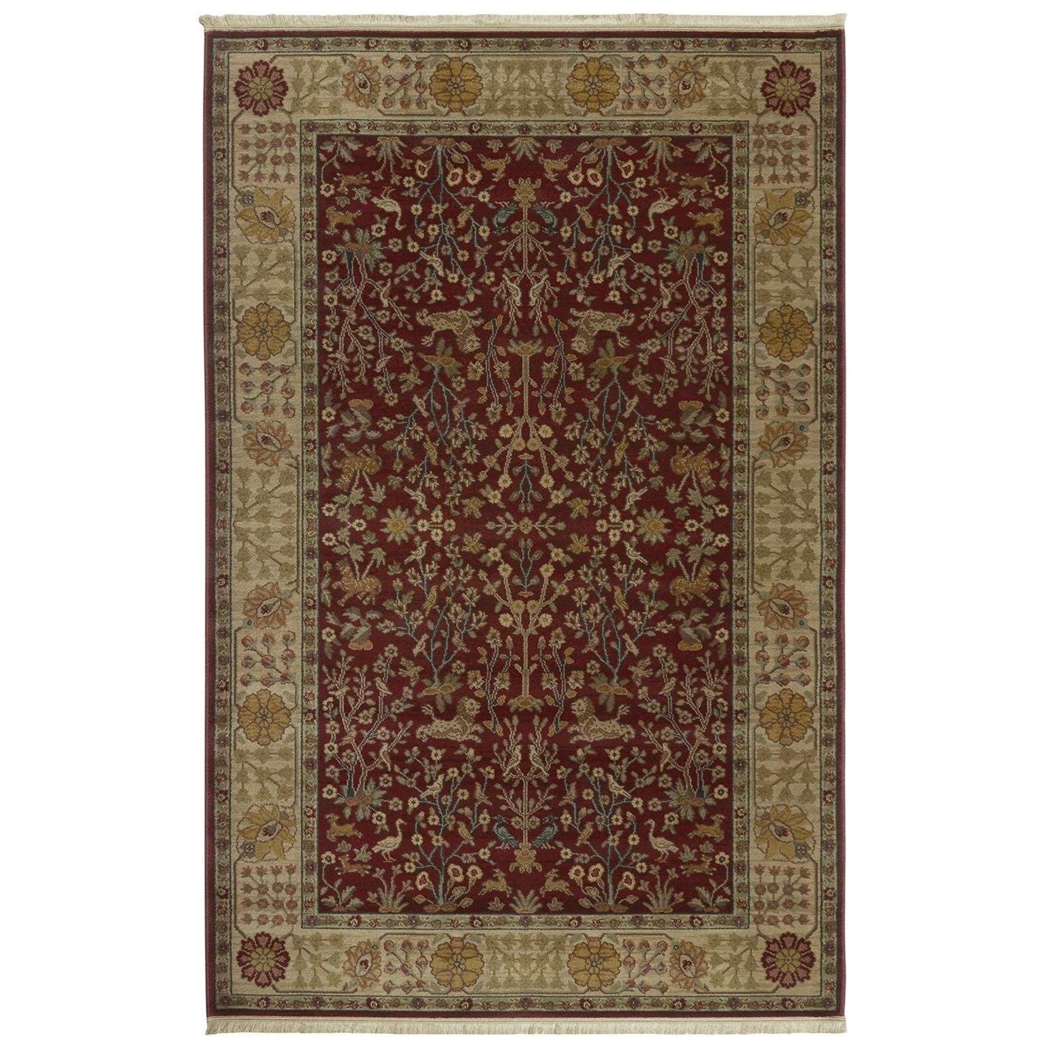 Karastan Rugs Antique Legends 8 8x12 Emperor S Hunt Rug Darvin Furniture Rug