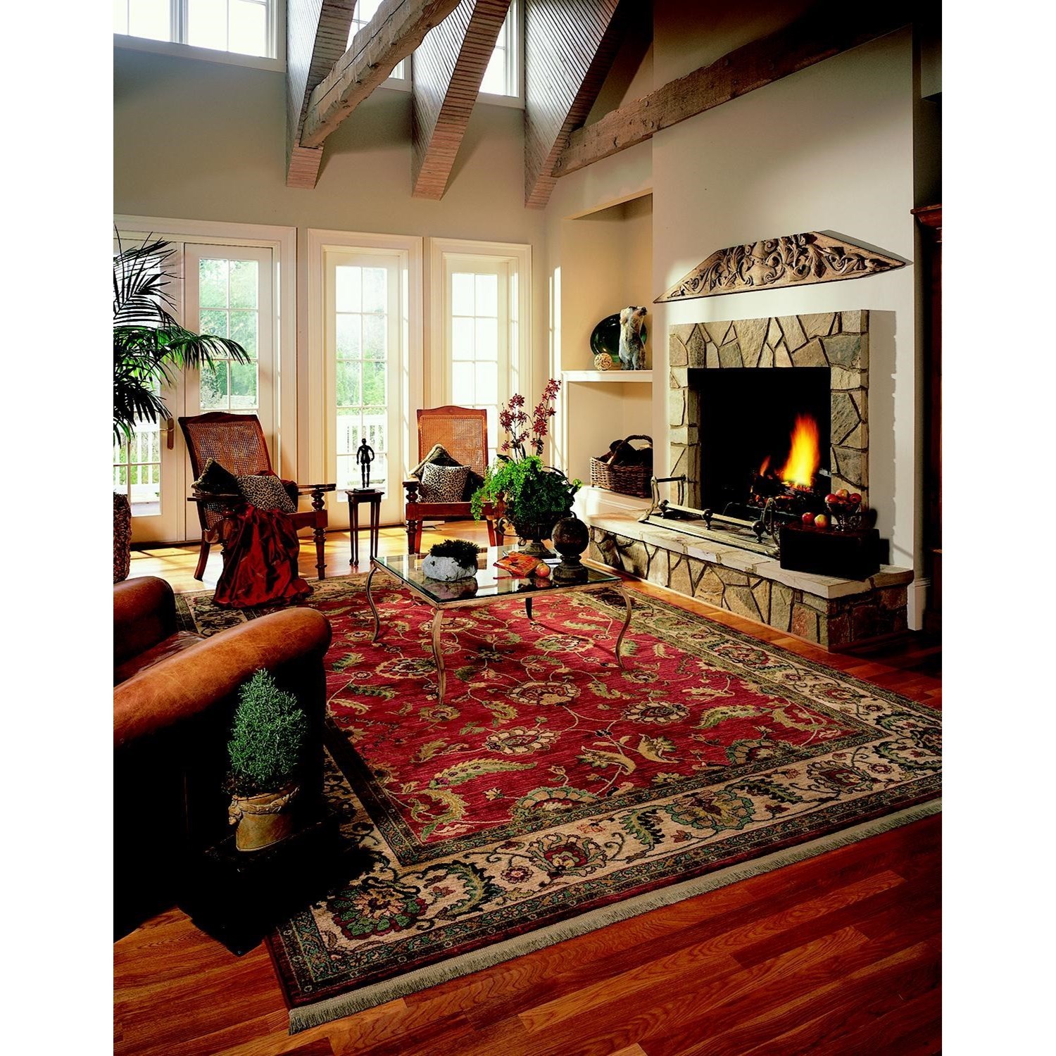 Karastan Rugs Ashara 2 6x12 Agra Red Rug Runner Furniture Mart Colorado Rug