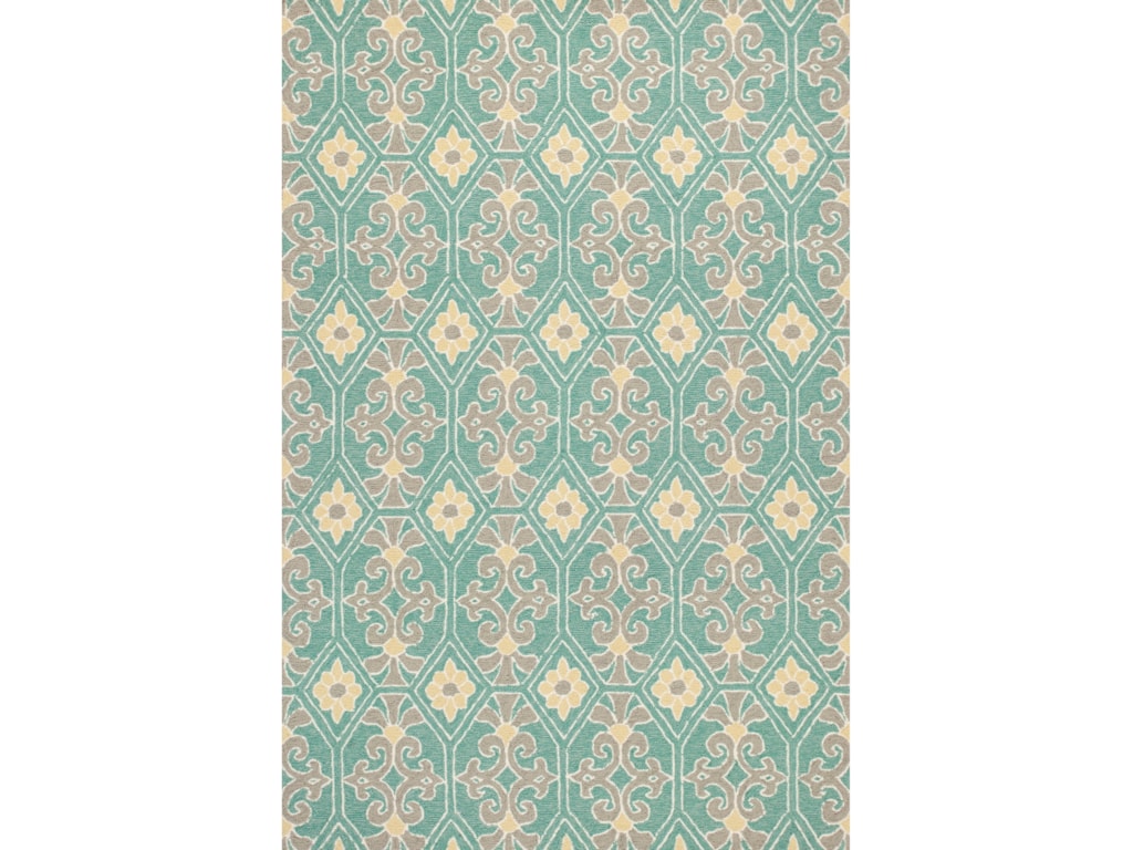 Harbor 2 X 3 Aqua Empire Area Rug Rotmans Rugs Harbor 2 X 3 Aqua Empire Area Rug