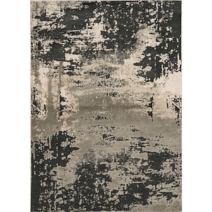 Kas Luna 9 10 X 13 2 Silver Charcoal Eclipse Rug Darvin Furniture Rugs
