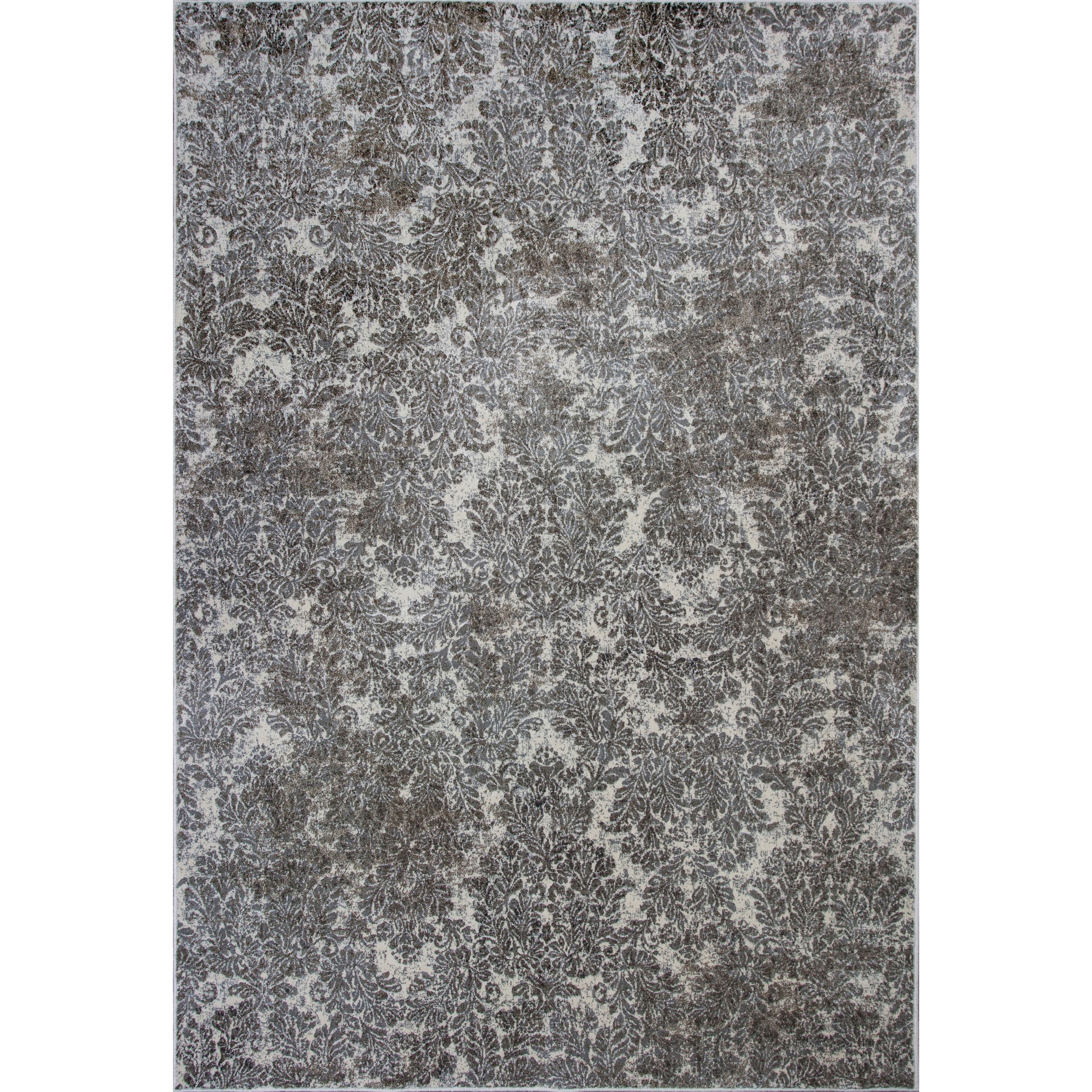Kas Provence 3 3 X 4 7 Ivory Sand Damask Area Rug Darvin Furniture Rugs