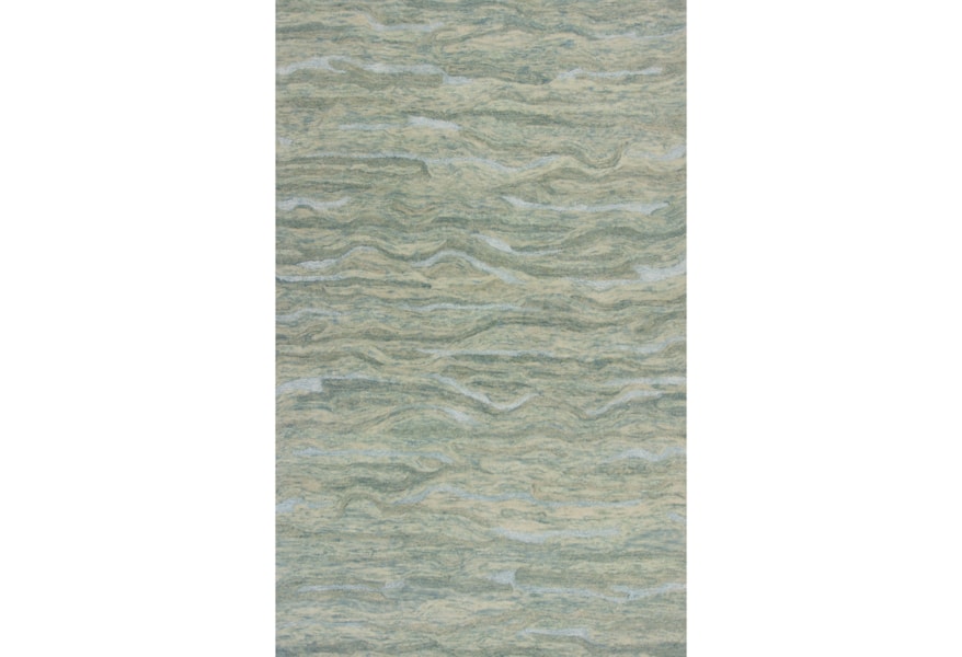 Kas Serenity Ser125276x96 9 6 X 7 6 Seafoam Breeze Area Rug Baer S Furniture Rugs