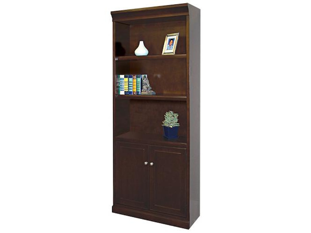 kathy ireland Home by Martin Fulton KIHBookcase with Lower Doors