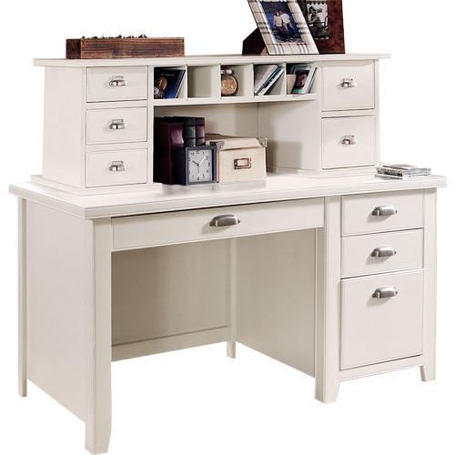 Kathy Ireland Home By Martin Tribeca Loft Single Pedestal Desk