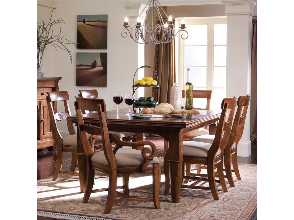 Kincaid Furniture Tuscano 7Pc Dining Room Wayside Furniture Dining 7 Or More Piece Set Kincaid Furniture Tuscano 7Pc Dining Room Wayside Furniture Dining 7 Or More Piece Set