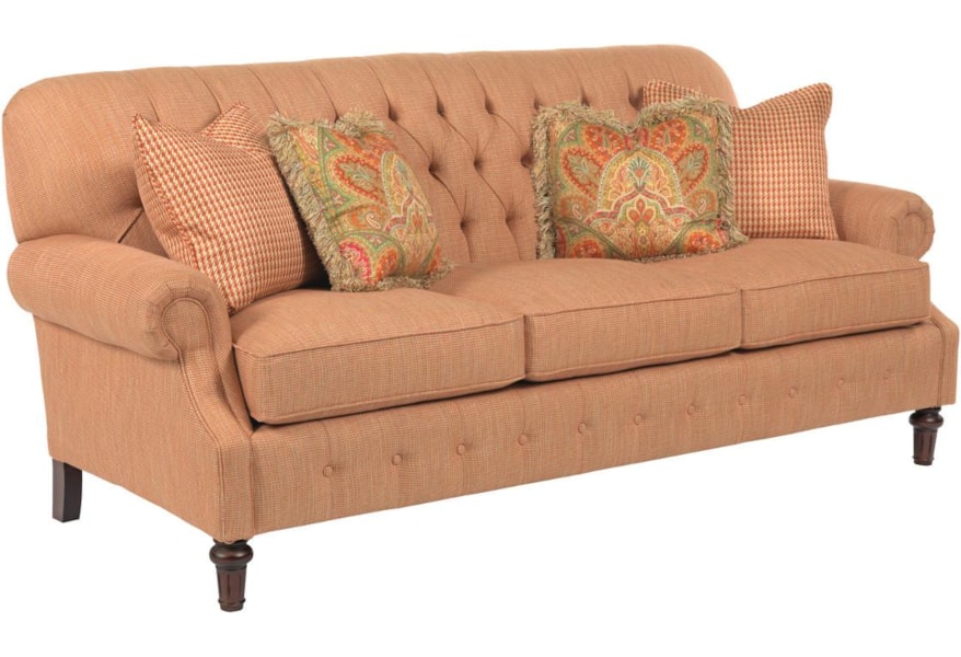 Kincaid Furniture Berkshire 559 86 Rolled Arm Sofa With Kincaid Furniture Berkshire 559 86 Rolled Arm Sofa With