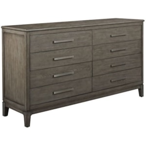 Kincaid Furniture Cascade 863 130 Sellers Solid Wood 8 Drawer Dresser With Removable Jewelry Tray Becker Furniture Dressers