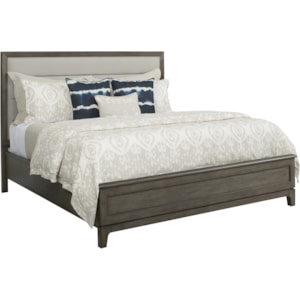 Kincaid Furniture Cascade 863 323p Ross Queen Upholstered Panel Bed Hudson S Furniture Upholstered Beds