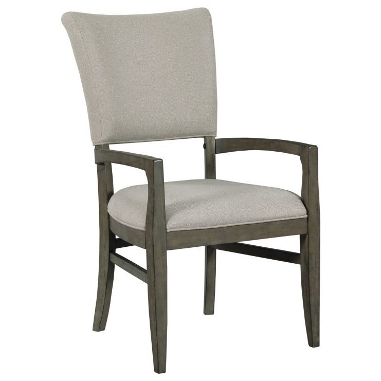 Kincaid Furniture Cascade 863 637 Hyde Solid Wood Arm Chair Hudson S Furniture Dining Arm Chairs