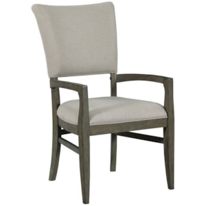 Kincaid Furniture Cascade Hyde Solid Wood Arm Chair Pedigo Furniture Dining Arm Chairs