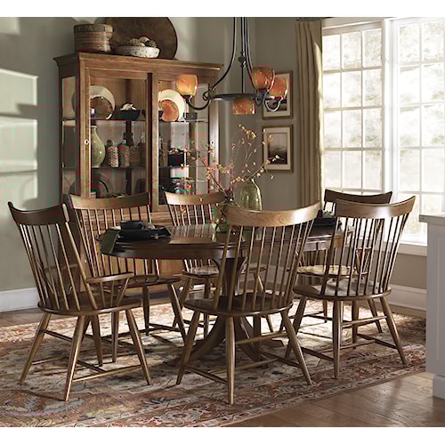 Kincaid Furniture Cherry Park 63 063v Windsor Side Chair Northeast Kincaid Furniture Cherry Park 63 063v Windsor Side Chair Northeast Factory Direct Dining Chairs Cleveland Eastlake Westlake Mentor Medina Ohio