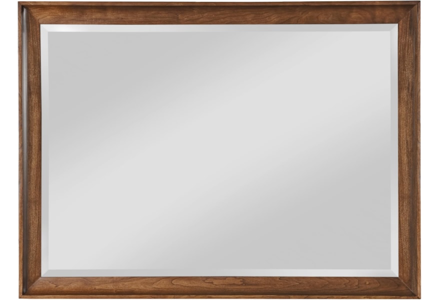 Cherry Park Cherry Wood Framed Landscape Mirror Stoney Creek