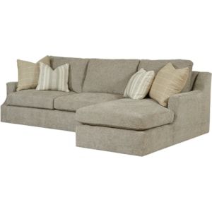 Kincaid Furniture Comfort Select R1u 42 Customizable Chaise Sofa Becker Furniture Sectional Sofas