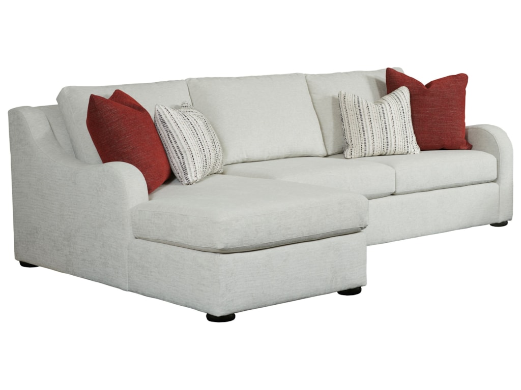 Kincaid Furniture Comfort Select Customizable Chaise Sofa With Comfort Select Customizable Chaise Sofa