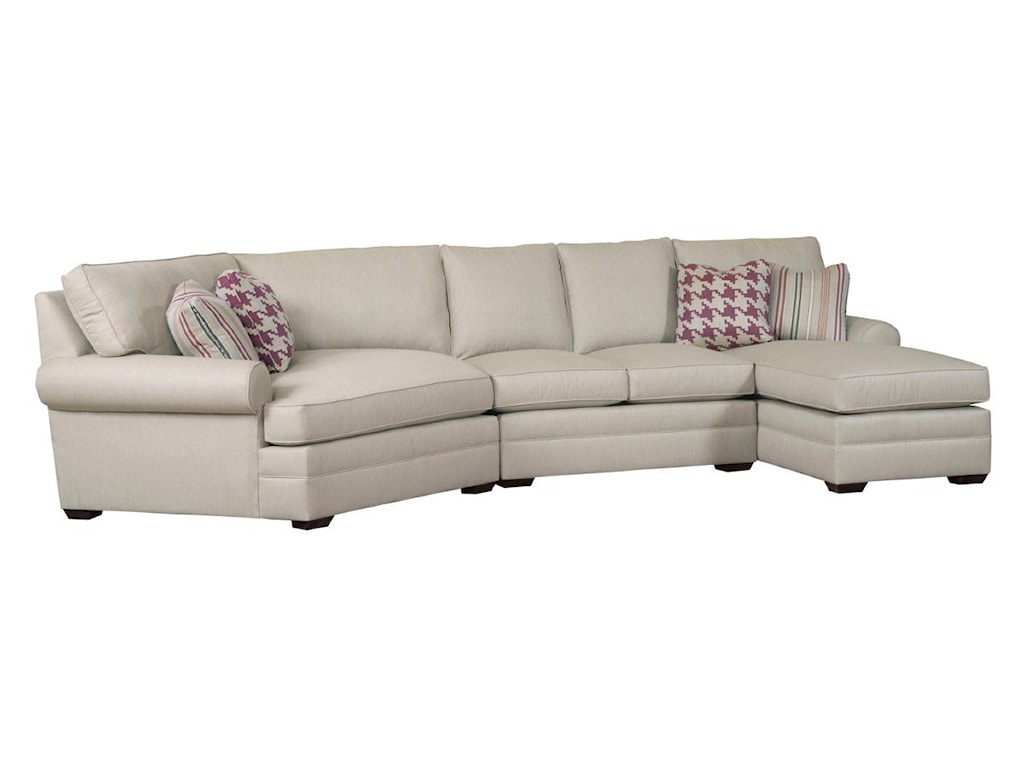 Kincaid Furniture Custom Select Upholstery Three Piece Custom