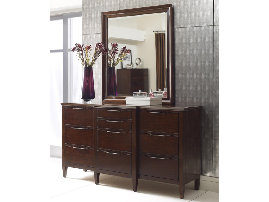 Kincaid Furniture EliseBristow Dresser and Mirror Set