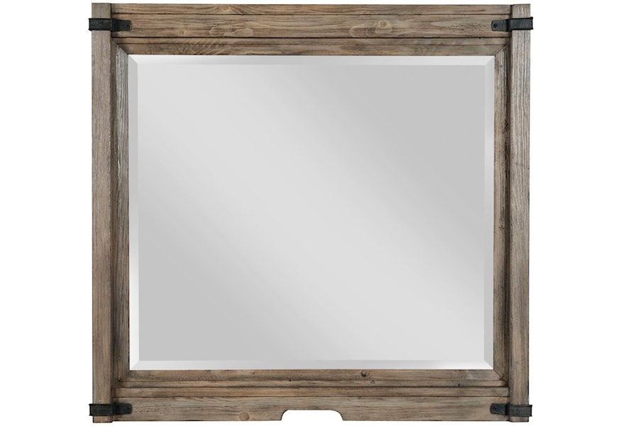 Kincaid Furniture Foundry 59 118 Rustic Bureau Mirror With Bracket
